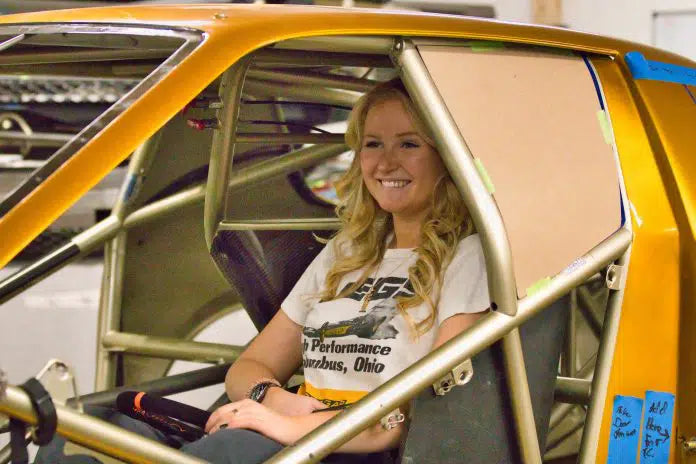 Paige Coughlin is coming to the dark side of drag racing for 2022 debuting The Golden Child at No Prep Kings